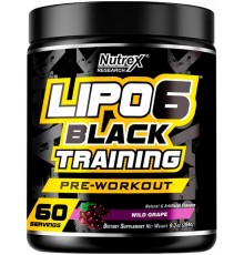 Nutrex Lipo-6 Black Training Preworkout 264 gram виноград