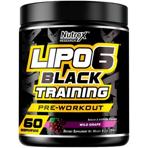 Nutrex Lipo-6 Black Training Preworkout 264 gram