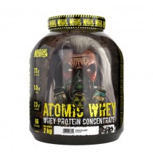 Nuclear Nutrition Atomic Whey Protein Concentrate 2 kg полуничне морозиво