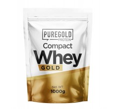 Pure Gold Protein Compact Whey Protein 1000g полуничне морозиво