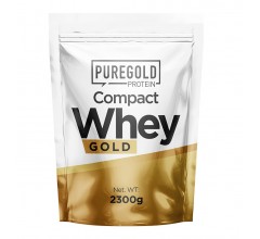 Pure Gold Protein Compact Whey Protein 2300g полуниця