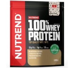 Nutrend 100% Whey Protein 1000 g печиво з кремом