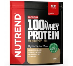 Nutrend 100% Whey Protein 1000 g полуниця