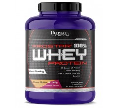 Ultimate Nutrition Prostar Whey Protein 2390g арахисовое масло и желе