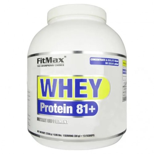 FitMax Whey Protein 81% 2250g