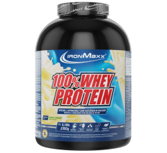 IronMaxx 100% Whey Protein 2350g банановий йогурт