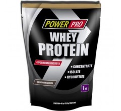 Power Pro Whey Protein 1кг ваніль
