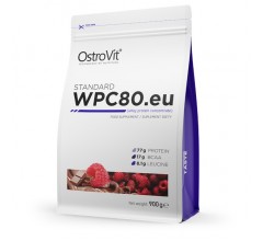 OstroVit WPC80 EU standard 900g шоколад малина