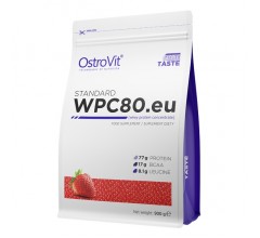 OstroVit WPC80 EU standard 900g клубника