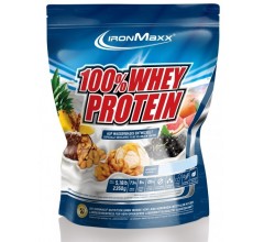 IronMaxx 100 % Whey Protein 2350g(пакет) персик маскарпоне