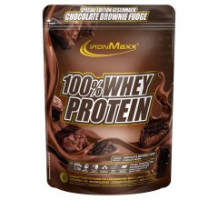 IronMaxx 100 % Whey Protein 500g шоколадный брауни