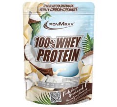 IronMaxx 100% Whey Protein 500g білий шоколад-кокос