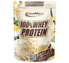 IronMaxx 100 % Whey Protein 500g ванильное мороженое