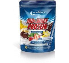IronMaxx 100 % Whey Protein 500g малина