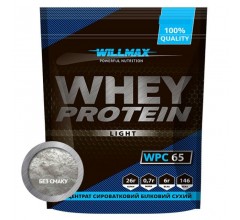 Willmax Whey Protein Light 65% 1кг без вкуса