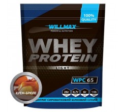 Willmax Whey Protein Light 65% 1кг крем-брюле