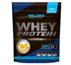 Willmax Whey Protein Light 65% 1кг банан