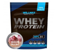 Willmax Whey Protein 80% 920г вишневий йогурт