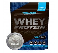 Willmax Whey Protein 80% 920г без вкуса
