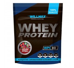 Willmax Whey Protein 80% 920г лесная ягода