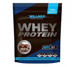 Willmax Whey Protein 80% 920г шоколад-лесной орех