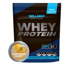 Willmax Whey Protein 80% 920г манговый сорбет