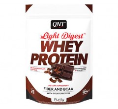 QNT Light Digest Whey Protein 500g бельгійський шоколад