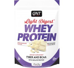 QNT Light Digest Whey Protein 500g белый шоколад