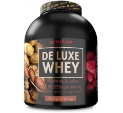 ACTIVLAB De Luxe Whey 2000г арахисовая паста с малиной