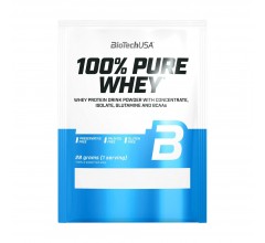 Biotech 100% Pure Whey 28g черный бисквит
