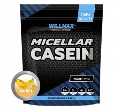 Willmax Micellar Casein 80% 900г банан