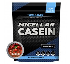 Willmax Micellar Casein 80% 900г вишня