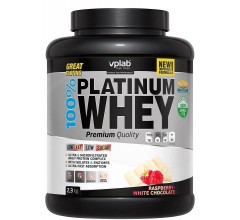 VPLab Nutrition Platinum Whey 2.3 kg малина-білий шоколад