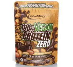 IronMaxx 100% Vegan Protein Zero 500 г арахісове шоколадне печиво
