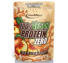 IronMaxx 100% Vegan Protein Zero 500 г персик