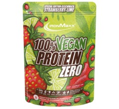 IronMaxx 100% Vegan Protein Zero 500 г клубника-лайм