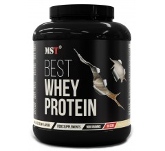 MST BEST Whey Protein + Enzyme 900 г ванильное мороженое