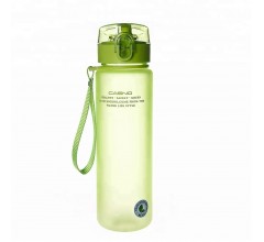 Пляшка для води CASNO KXN-1183 850 мл (металевий винчик) зелена