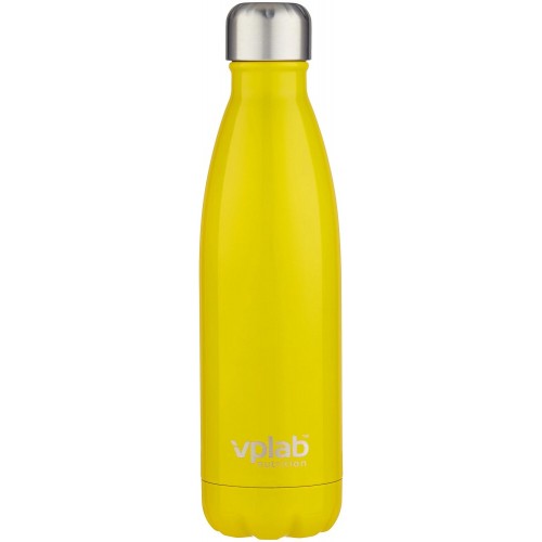 VPLab Nutrition Metal water bottle 500 ml Yellow
