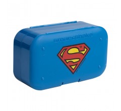 SmartShake Pill Box Organizer 2-Pack DC Supermen