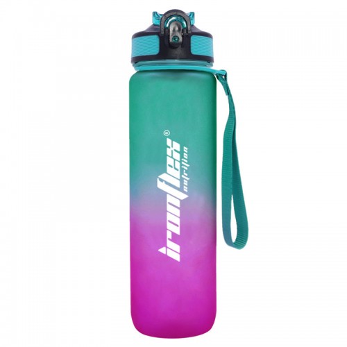 IronFlex Water Bottle 1000 ml green purple