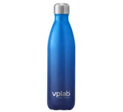 VPLab Nutrition Metal water bottle 500 ml blue