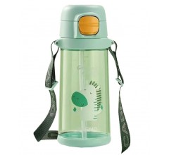 Бутылка для воды Casno KXN-1219 690 мл зеленая (зебра)