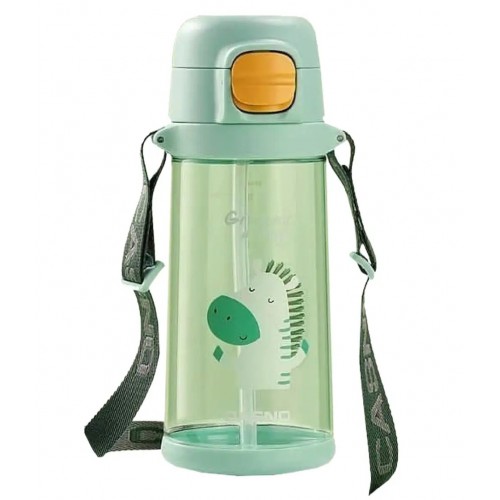 Бутылка для воды Casno KXN-1219 690 мл зеленая (зебра)