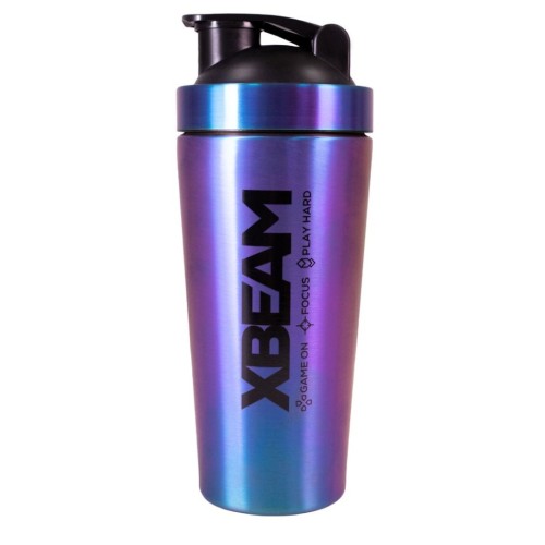 GymBeam XBEAM Шейкер HoloShake сталевий 739 мл