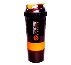 Spider Bottle Mini2Go 500ml Black-Neon Orange