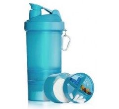 Muscle Shake Shaker 400ml +180ml +120ml Neon Blue