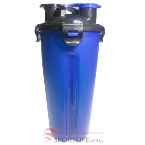 SPORTLIFE.DP.UA Dual Shaker Bottle 1000ml Blue