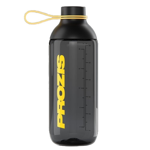 Prozis Пляшка Fusion Bottle Black Yellow 600 мл