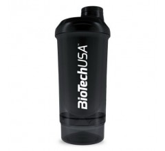 Biotech Wave+ Compact shaker 500ml (+150ml) Panther Black
